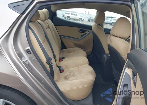 2011 Hyundai Elantra Gls from USA, damaged, VIN 5NPDH4AE0BH037065